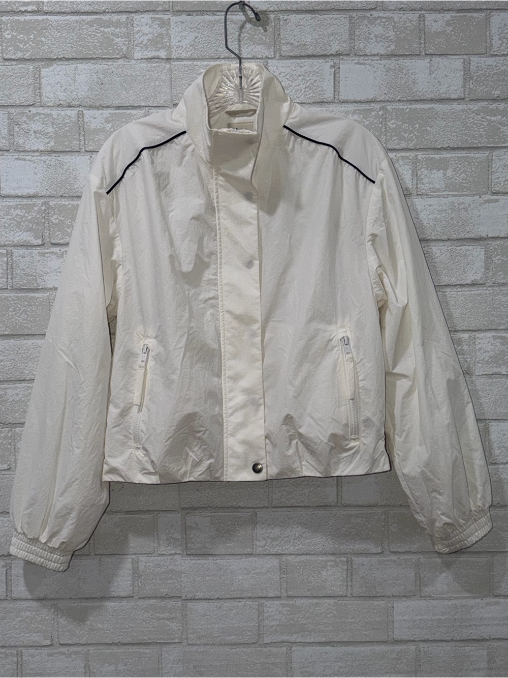 Vuori Eaton Fitness Jacket - White - Size - Small